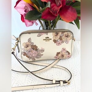 Coach Kira Floral Bouquet Print Crossbody
